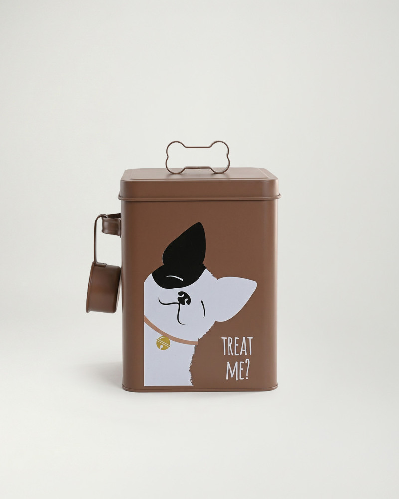 Bote Comida Perro Terracota PELVOR | Rey Home