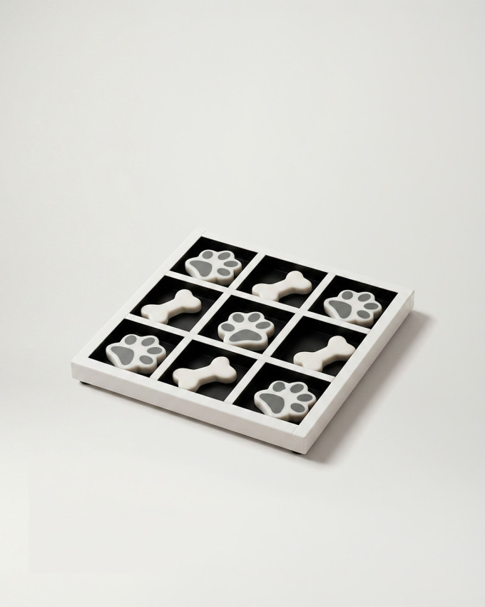 Juego tic tac toe mascota TARIA
