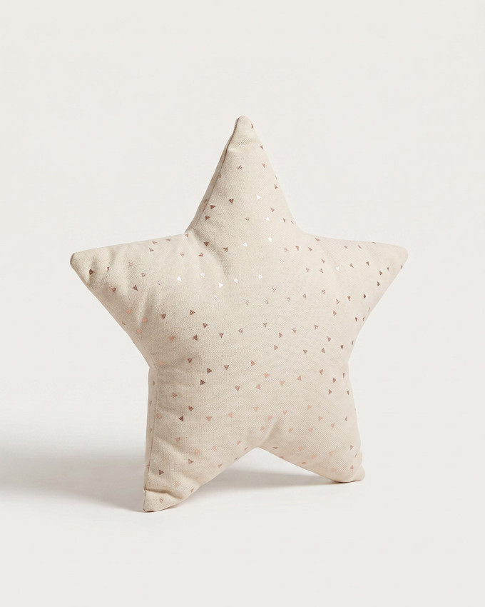 Cojín infantil en forma de estrella ETOILE