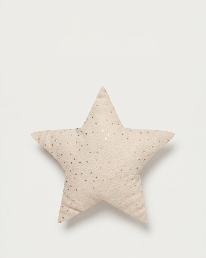 Cojín infantil en forma de estrella ETOILE