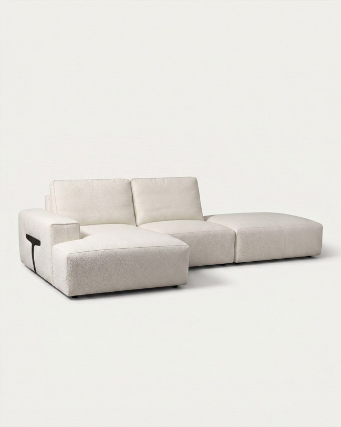Sofá chaise longue de diseño FIORA