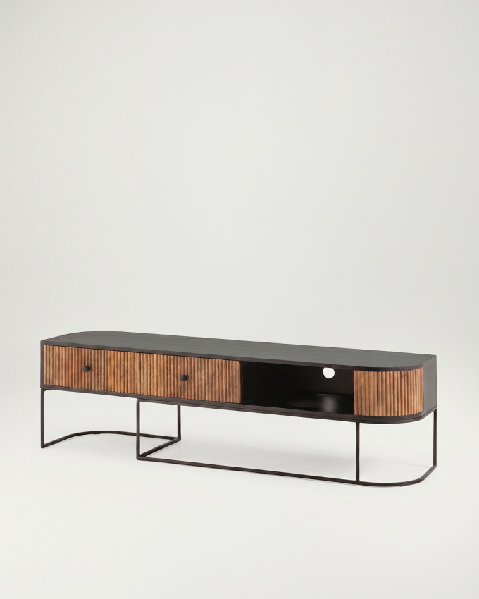 Mueble TV SOLEY 2 cajones 1 hueco