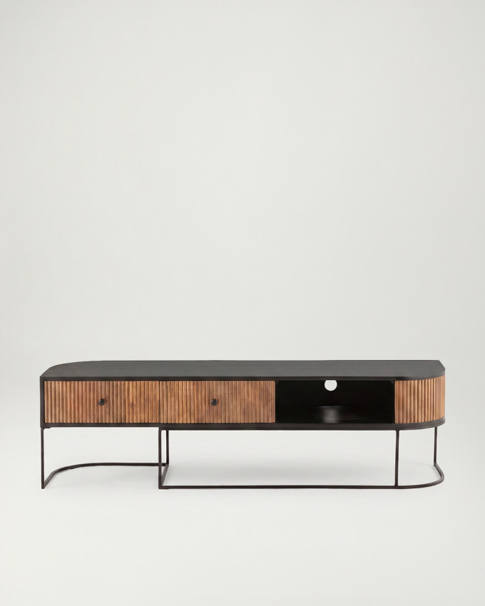 Mueble TV SOLEY 2 cajones 1 hueco
