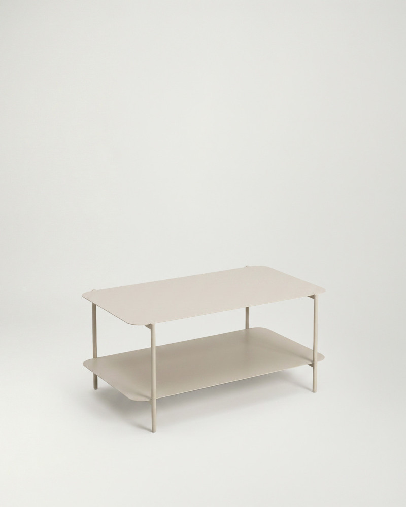 Comprar Mesa de centro rectangular metal AMBER | Rey Home