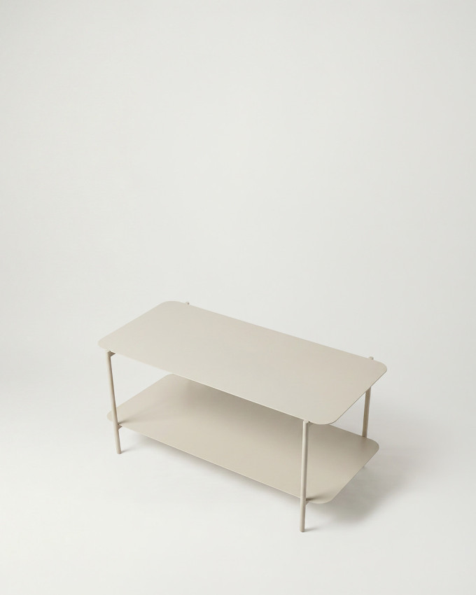 Comprar Mesa de centro rectangular metal AMBER | Rey Home