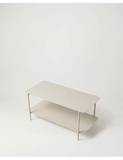 Comprar Mesa de centro rectangular metal AMBER | Rey Home