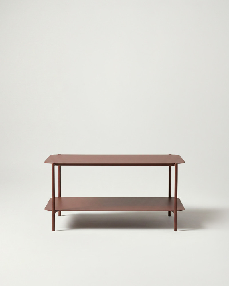 Comprar Mesa de centro rectangular metal AMBER | Rey Home