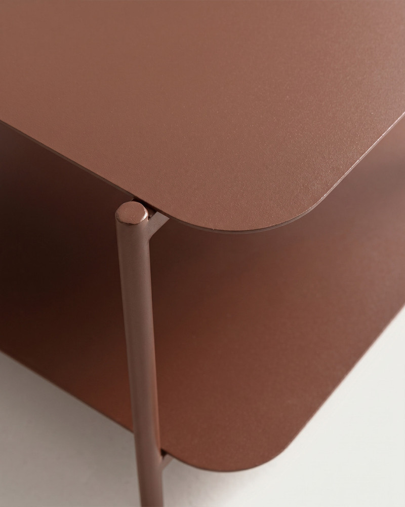 Comprar Mesa de centro rectangular metal AMBER | Rey Home