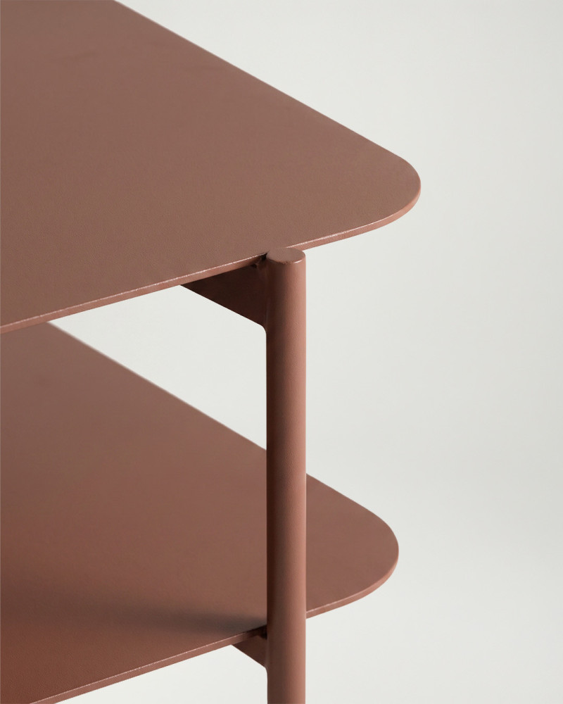 Comprar Mesa de centro rectangular metal AMBER | Rey Home