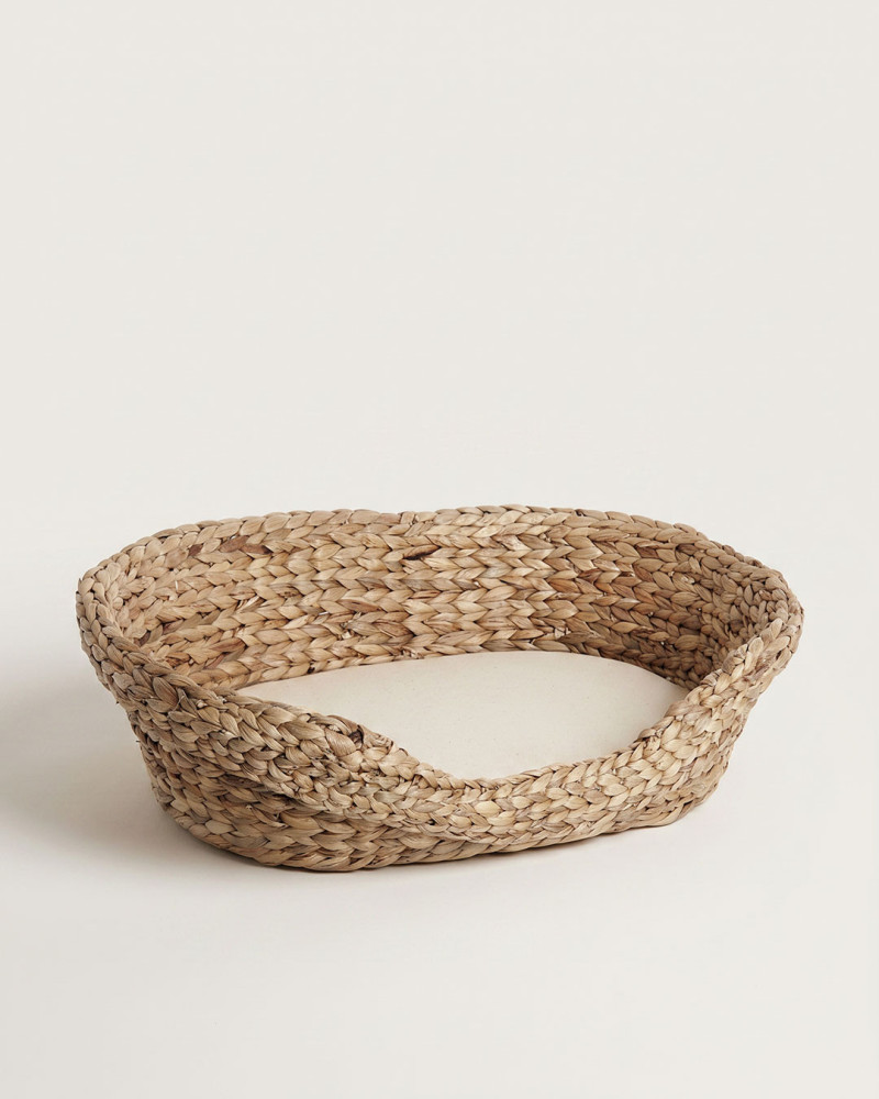 Cama mascota natural poliester ELVO ladeada
