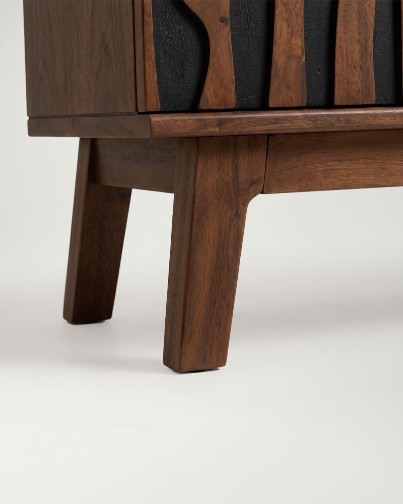 Mueble  4 puertas TV ANDES vista detalle patas