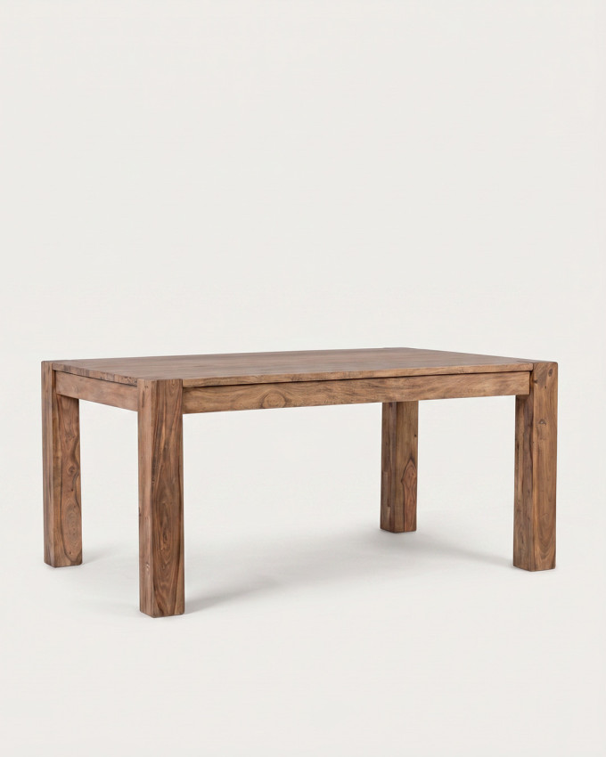 Mesa comedor extensible de madera GARNACHA