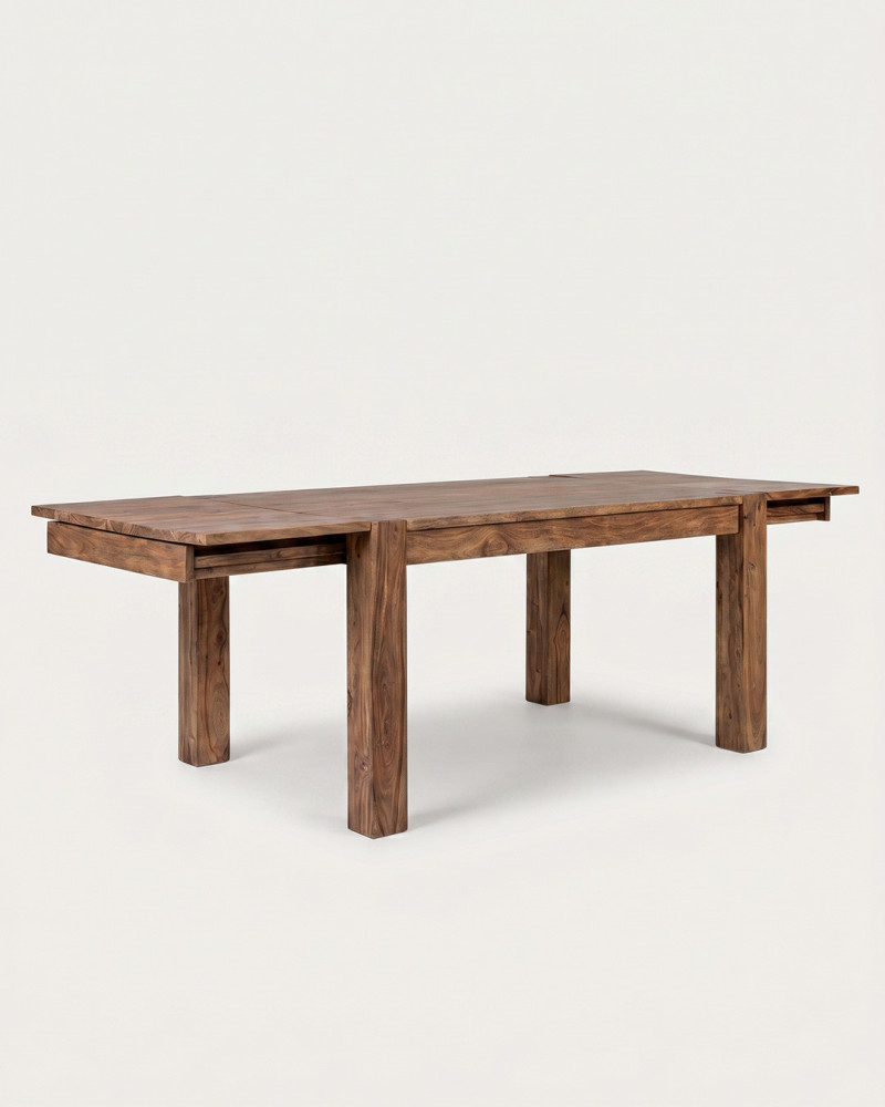 Mesa de Comedor Extensible de Madera | Diseño Elegante – Muebles Rey