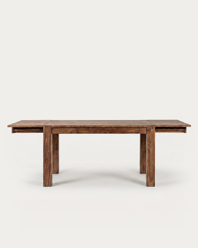 Mesa comedor extensible de madera GARNACHA