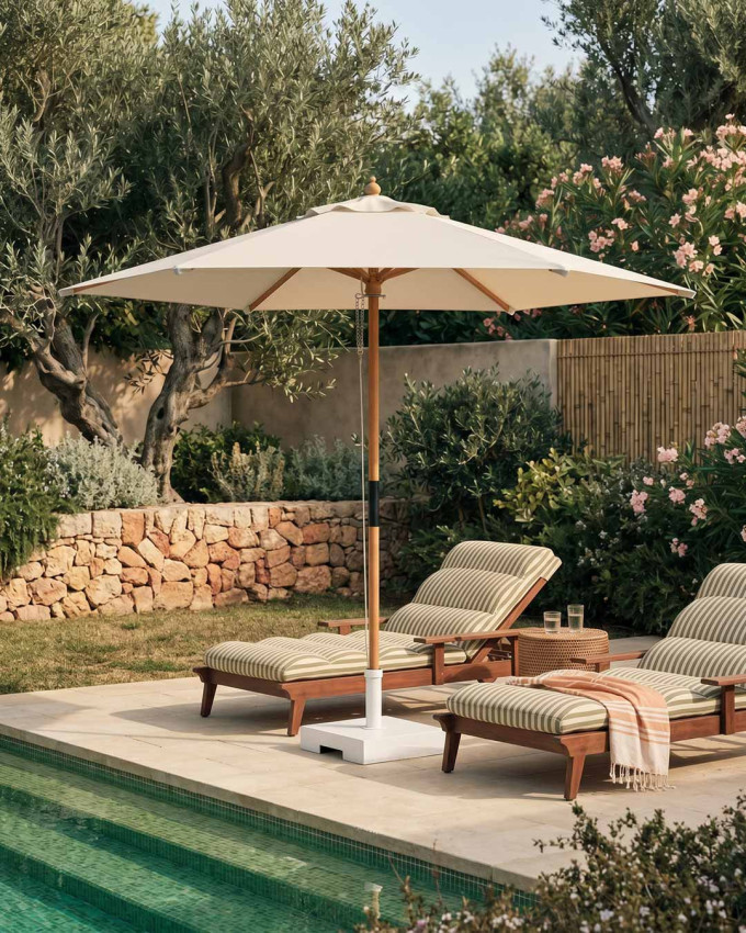 Sombrilla de jardín CAPRI