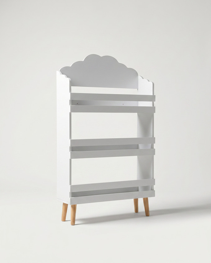 Librería de madera infantil NUBE