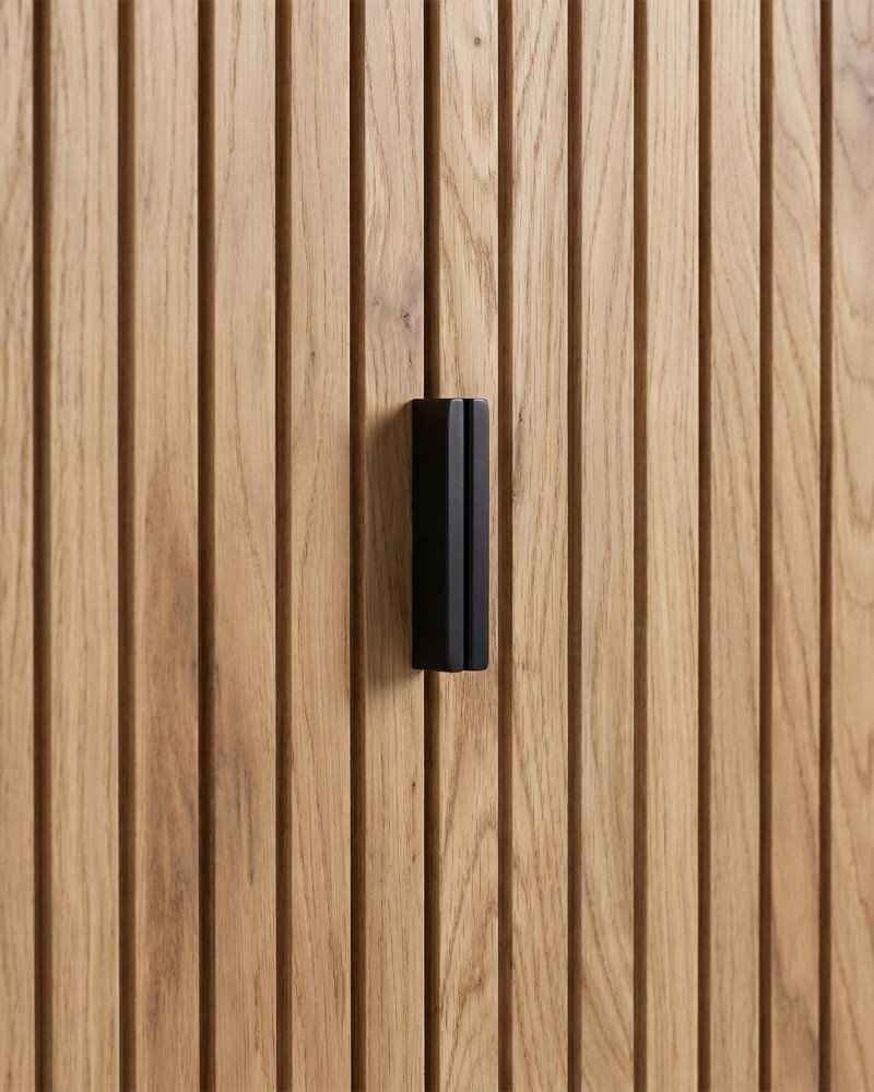 Aparador alto 2 puertas y 2 estantes CASTER | Rey Home