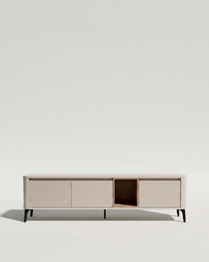 Mueble TV con patas metálicas DORI