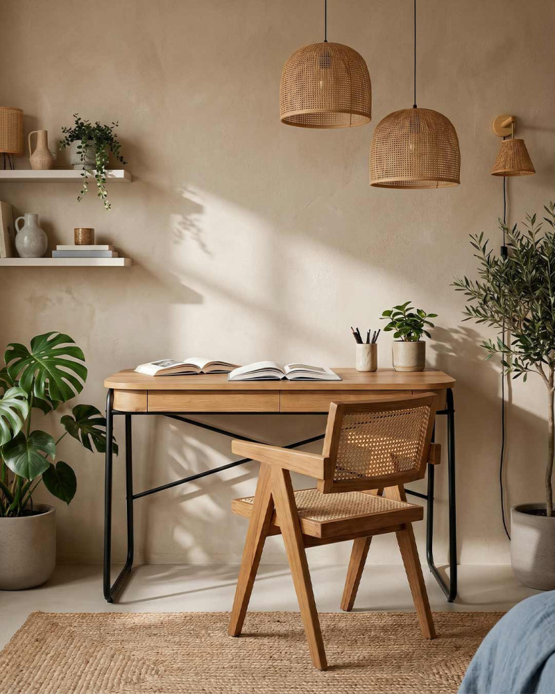Escritorio 2 cajones ROSIA | Rey Home