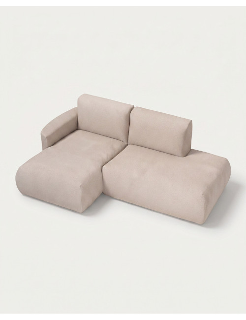 Sofa modular terminal con chaiselongue SUMO | Rey Home