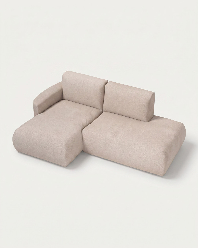 Sofa modular terminal con chaiselongue SUMO | Rey Home