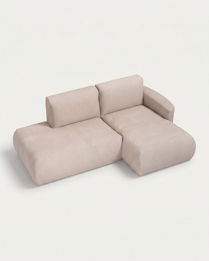 Sofa modular terminal con chaiselongue SUMO