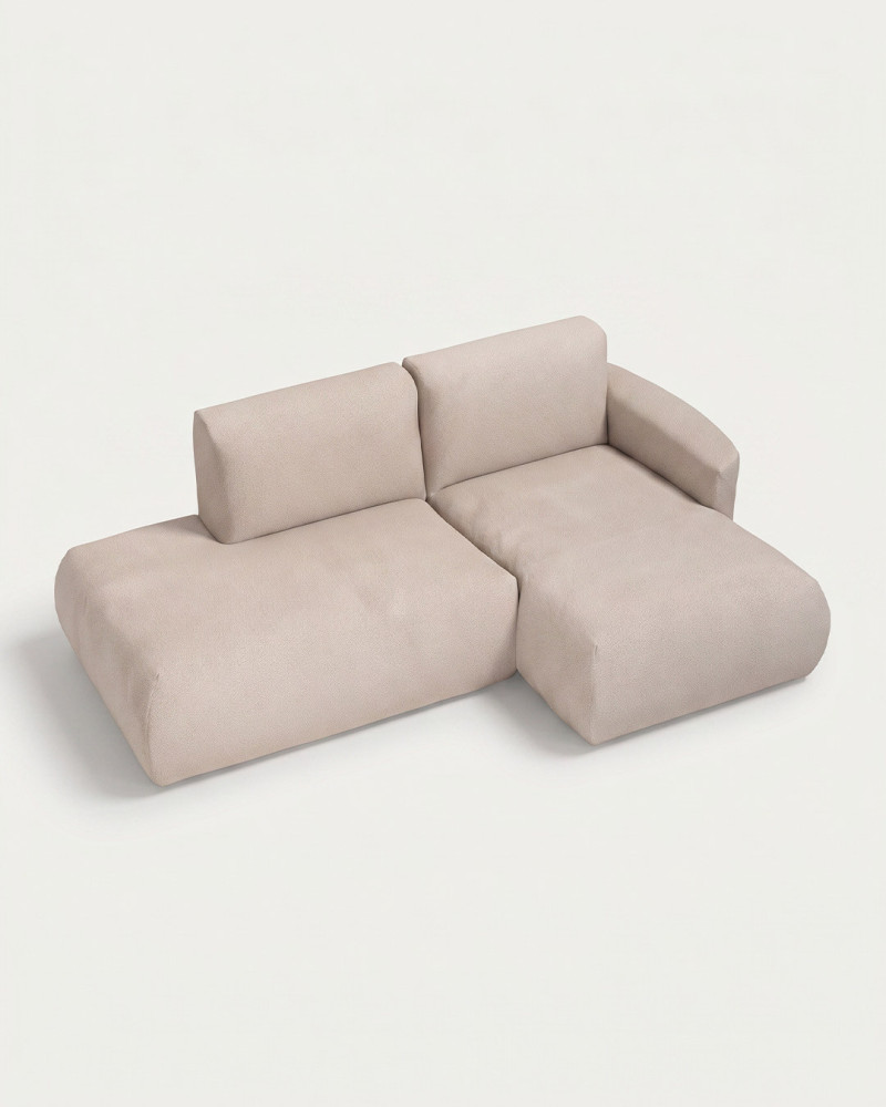 Sofa modular terminal con chaiselongue SUMO | Rey Home