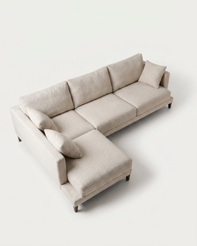 Chaise longue patas metálicas SINO | Rey Home