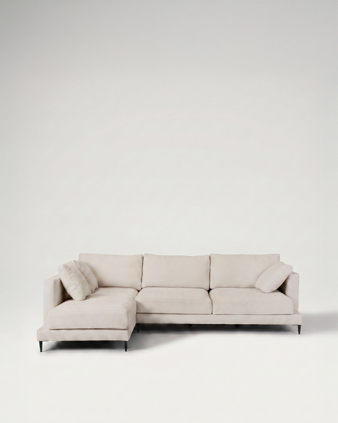 Chaise longue patas metálicas SINO