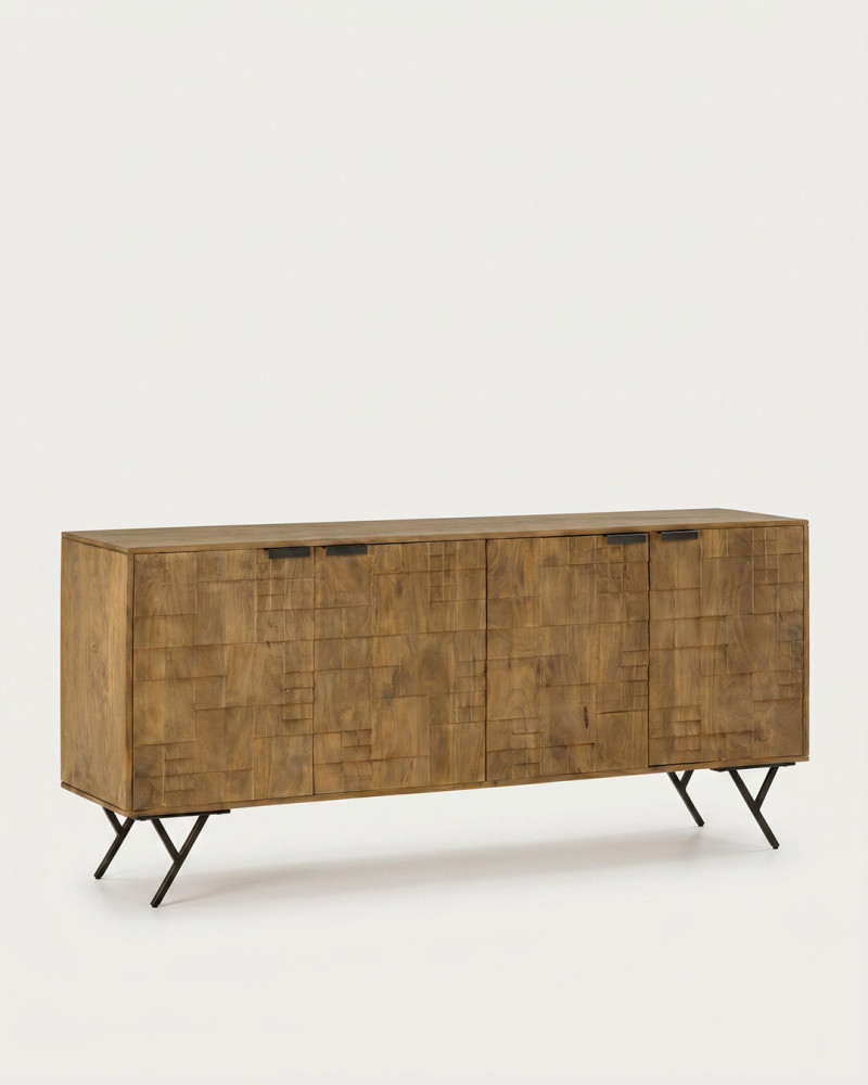 Comprar Aparador 4 puertas madera de mango TEMPO | Rey Home