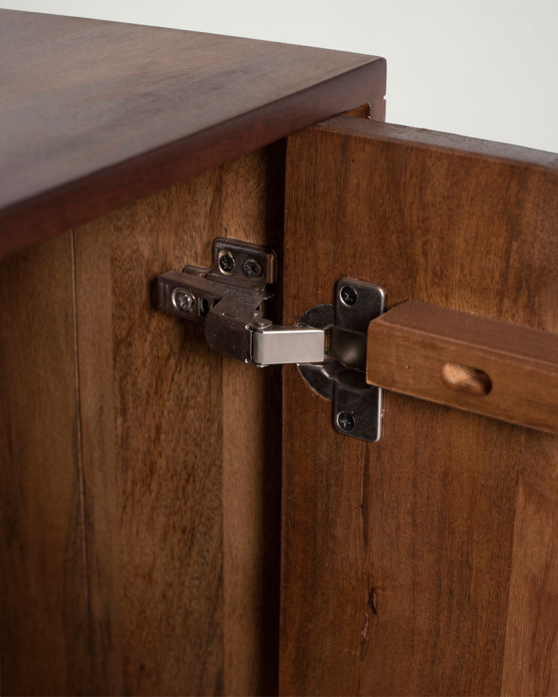 Aparador en madera de mango INCASE detalle
