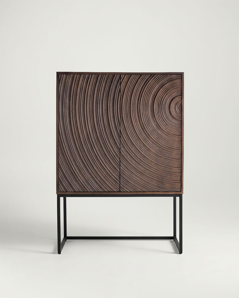 Aparador en madera de mango INCASE frontal