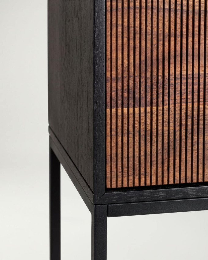 Vitrina alta madera de mango VANASI