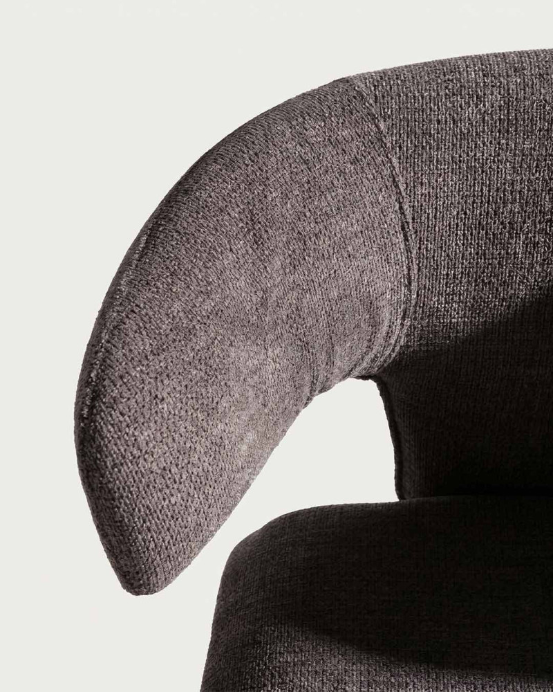 Silla CEDRA NEGRA DETALLE RESPALDO