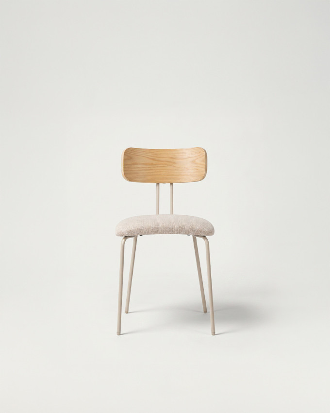 Silla pata metálica KANO