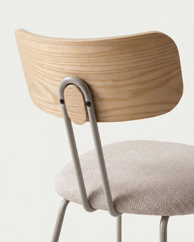 Silla pata metálica KANO