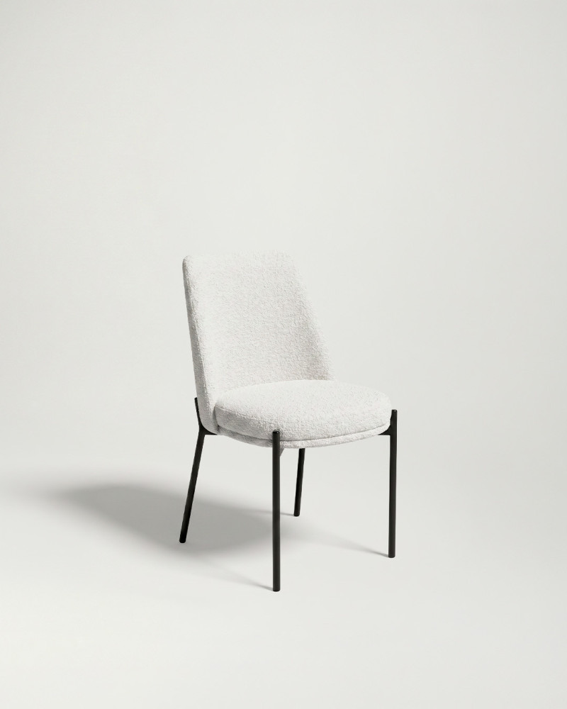Silla de comedor OLIA vista 3/4