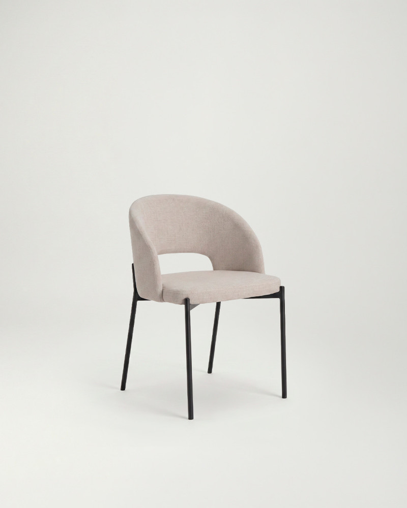 Silla de comedor NAIA vista 3/4