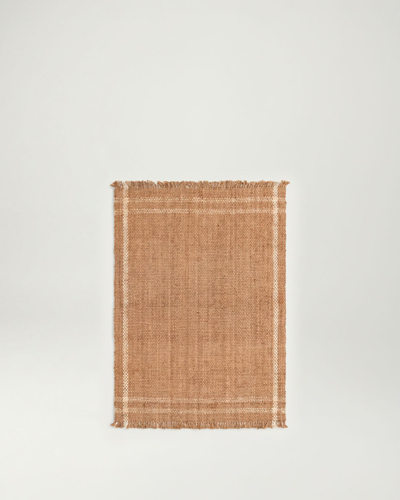 Alfombra natural blanca yute ALTI | Rey Home