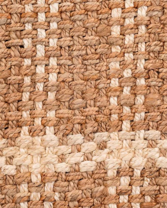 Alfombra natural blanca yute ALTI