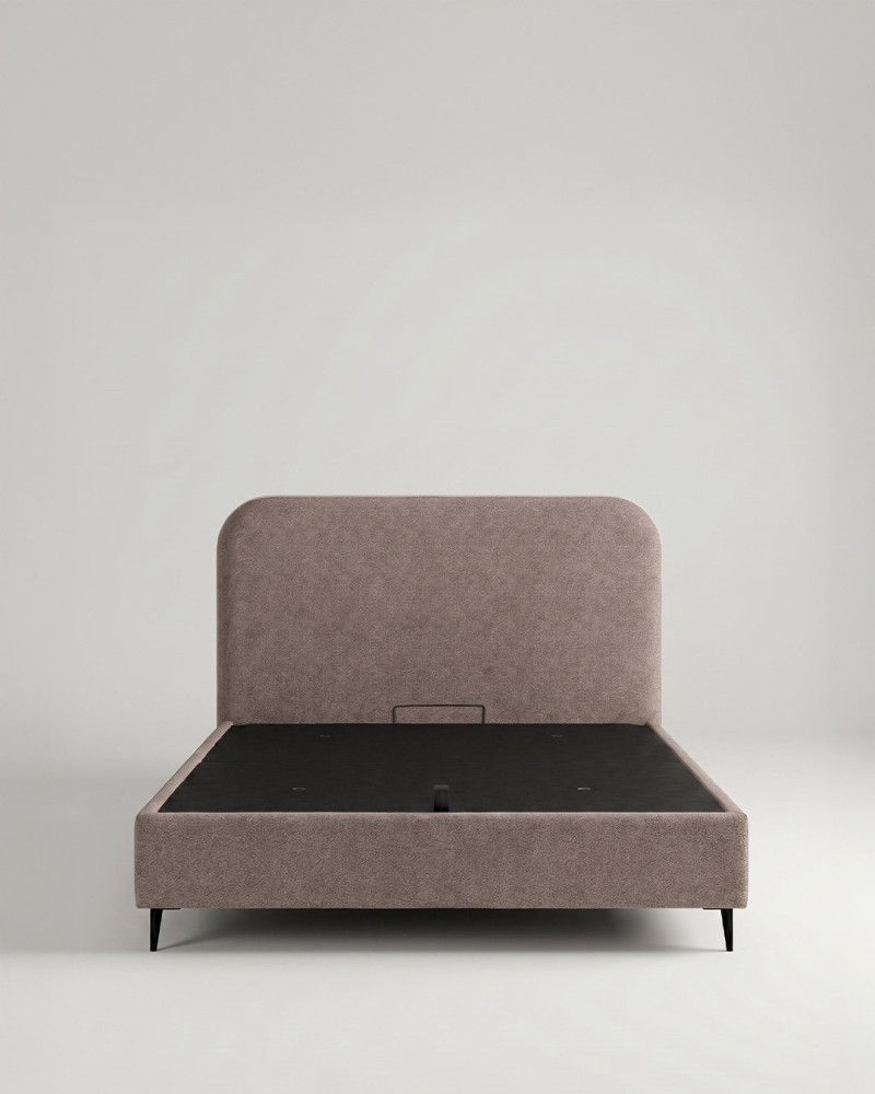 Cama tapizada elegante SAVEN vista frontal hamster