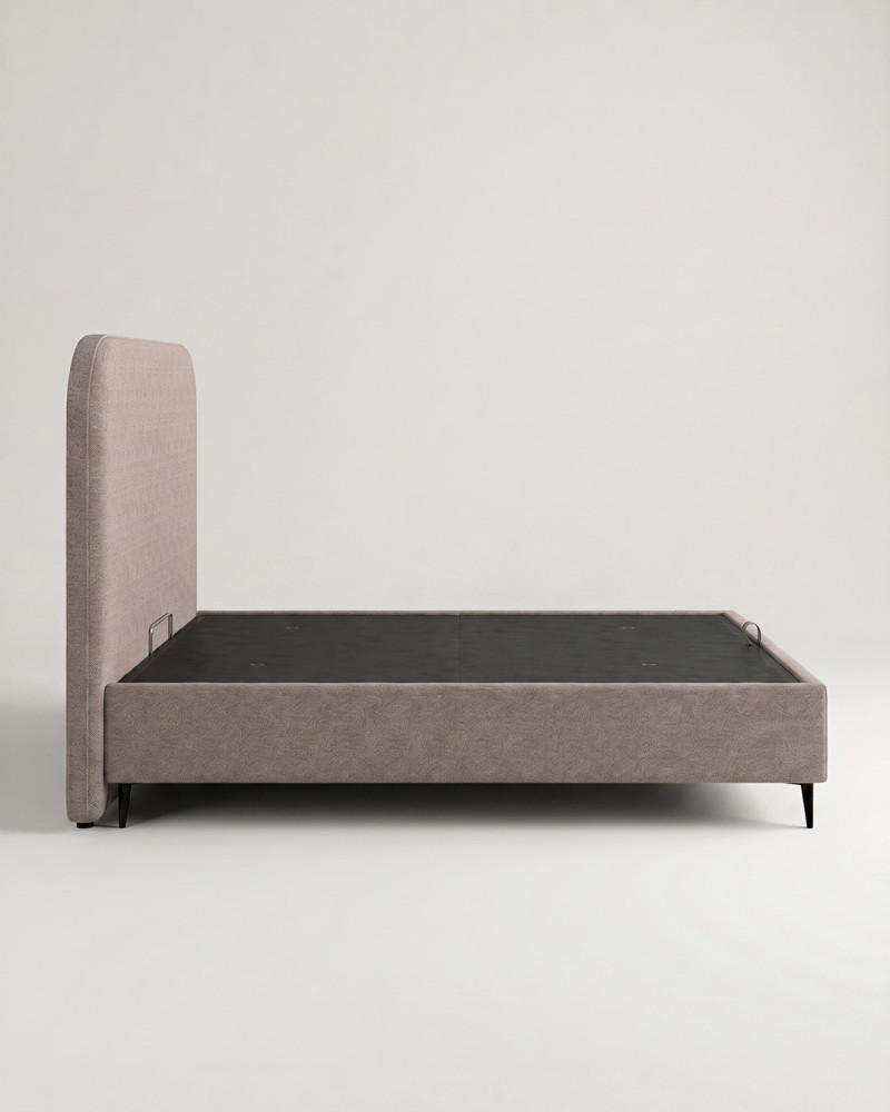 Cama tapizada elegante SAVEN vista lateral hamster