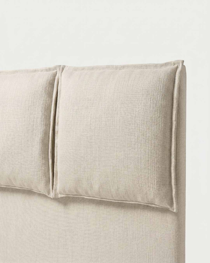 Cama con base tapizada BALOR