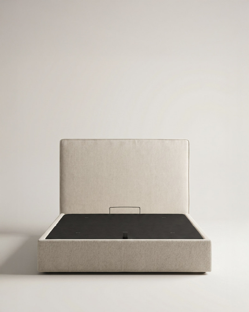 Cama tapizada con canapé VENARO vita frontal