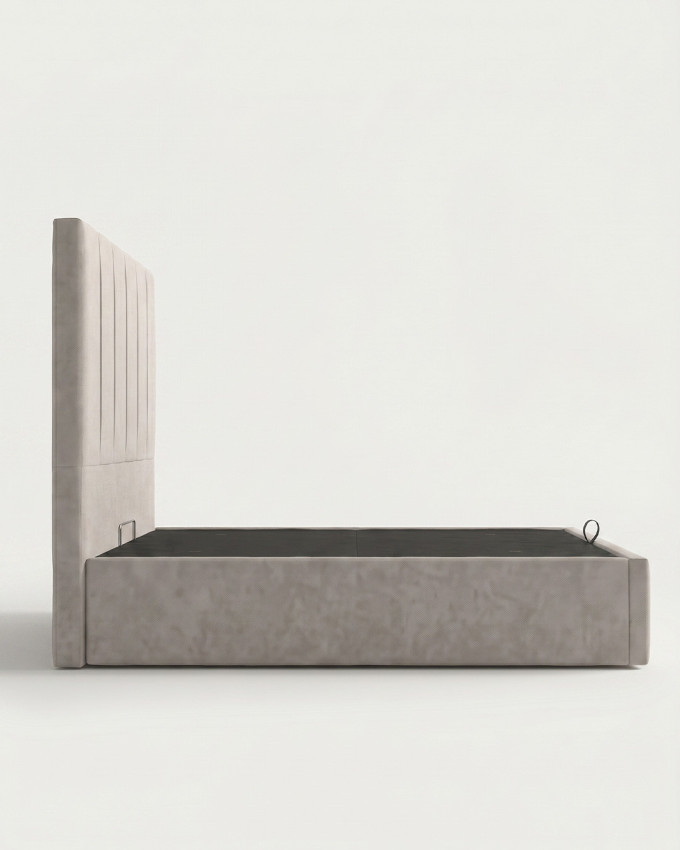 Cama tapizada con canapé abatible TAREN