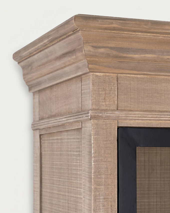 Vitrina en madera de pino AUDREY