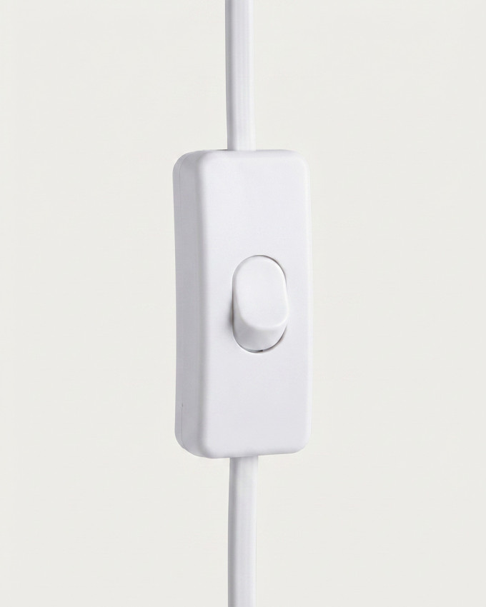 Lámpara de mesa cuerda papel ALMERA