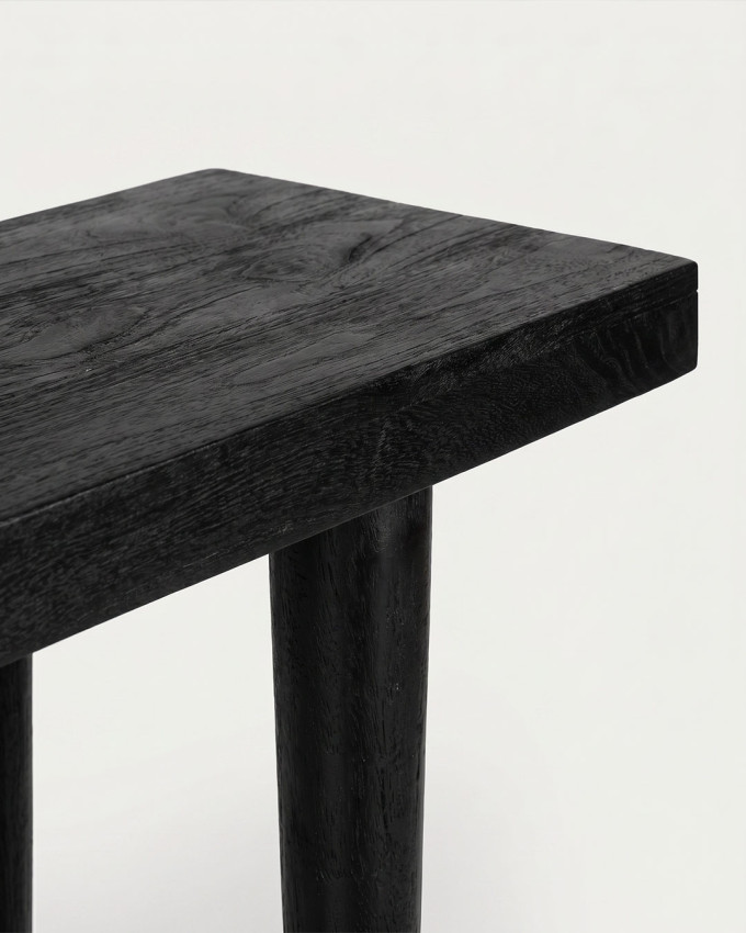 Consola madera mango negra ARGOS