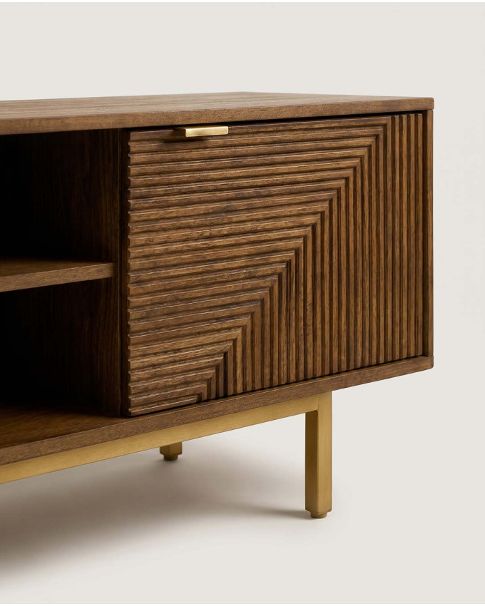 Mueble tv madera mango SANTORINI
