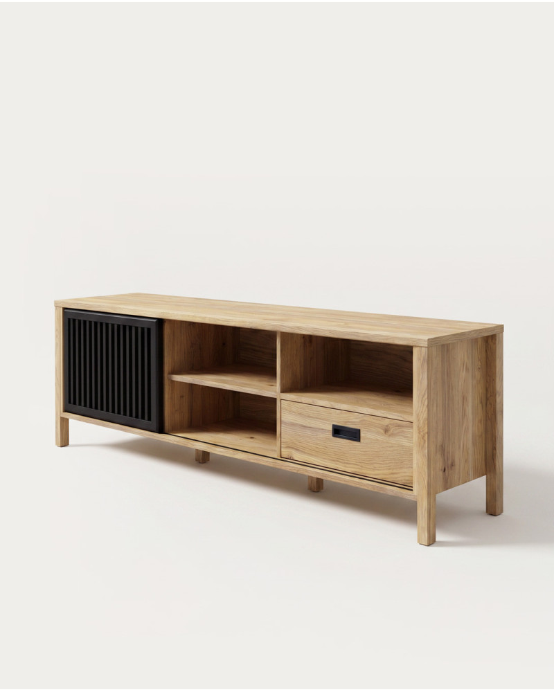 Mueble TV con patas GLIARI lado